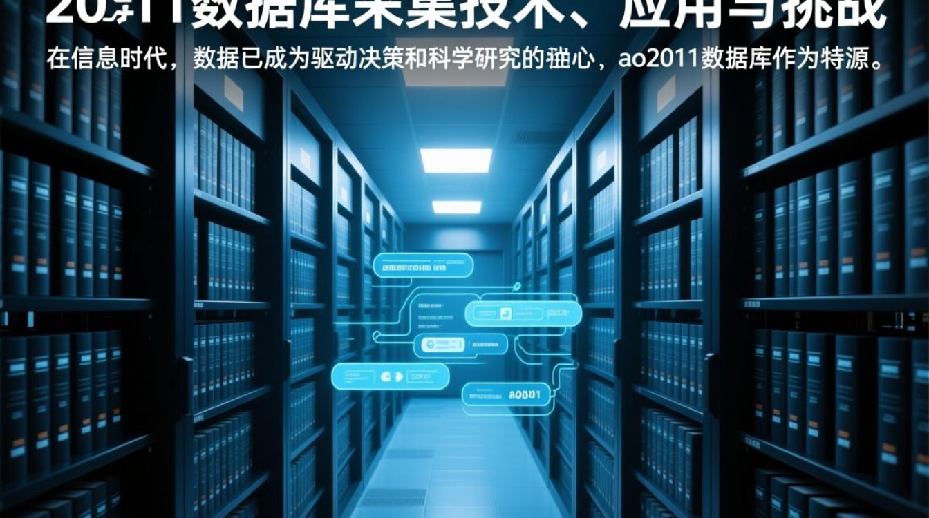 ao2011数据库采集怎么做？具体步骤和工具有哪些？