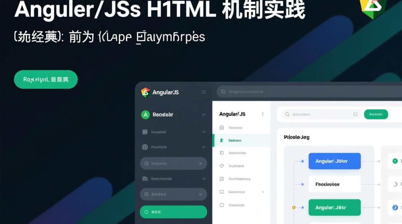 AngularJS加载HTML时如何实现动态渲染和模块绑定？