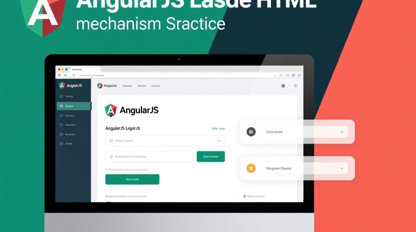 AngularJS加载HTML时如何实现动态渲染和模块绑定？
