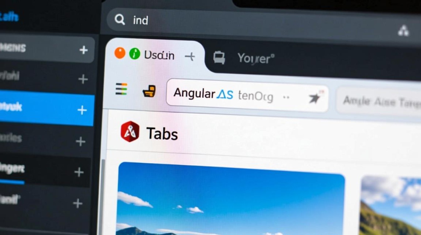 AngularJS实现标签页的两种方式哪种更高效？