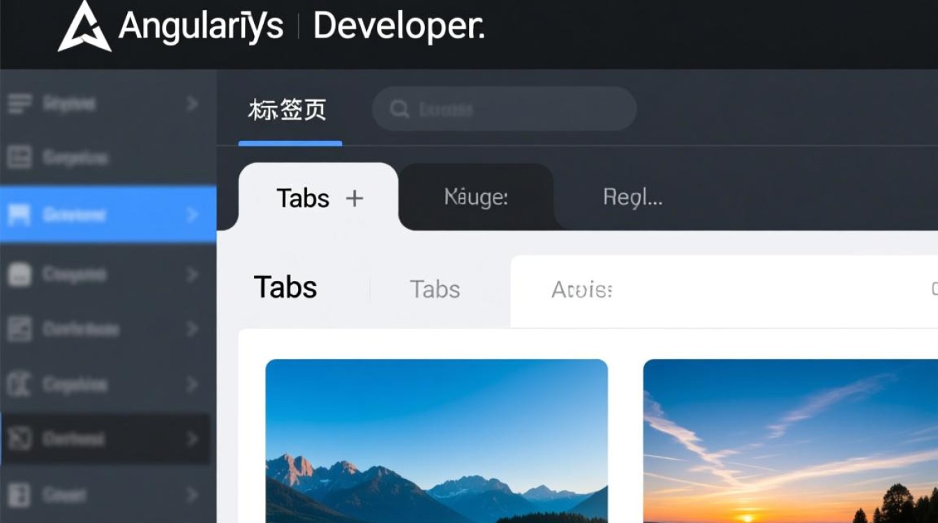 AngularJS实现标签页的两种方式哪种更高效？