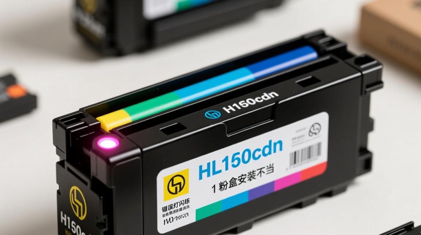 更换hl3150cdn墨粉盒后为何错误灯闪烁不停，故障原因是什么？