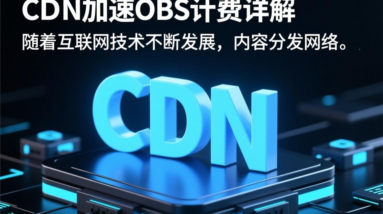 CDN加速OBS计费方式详解，是按流量还是带宽？价格如何计算？
