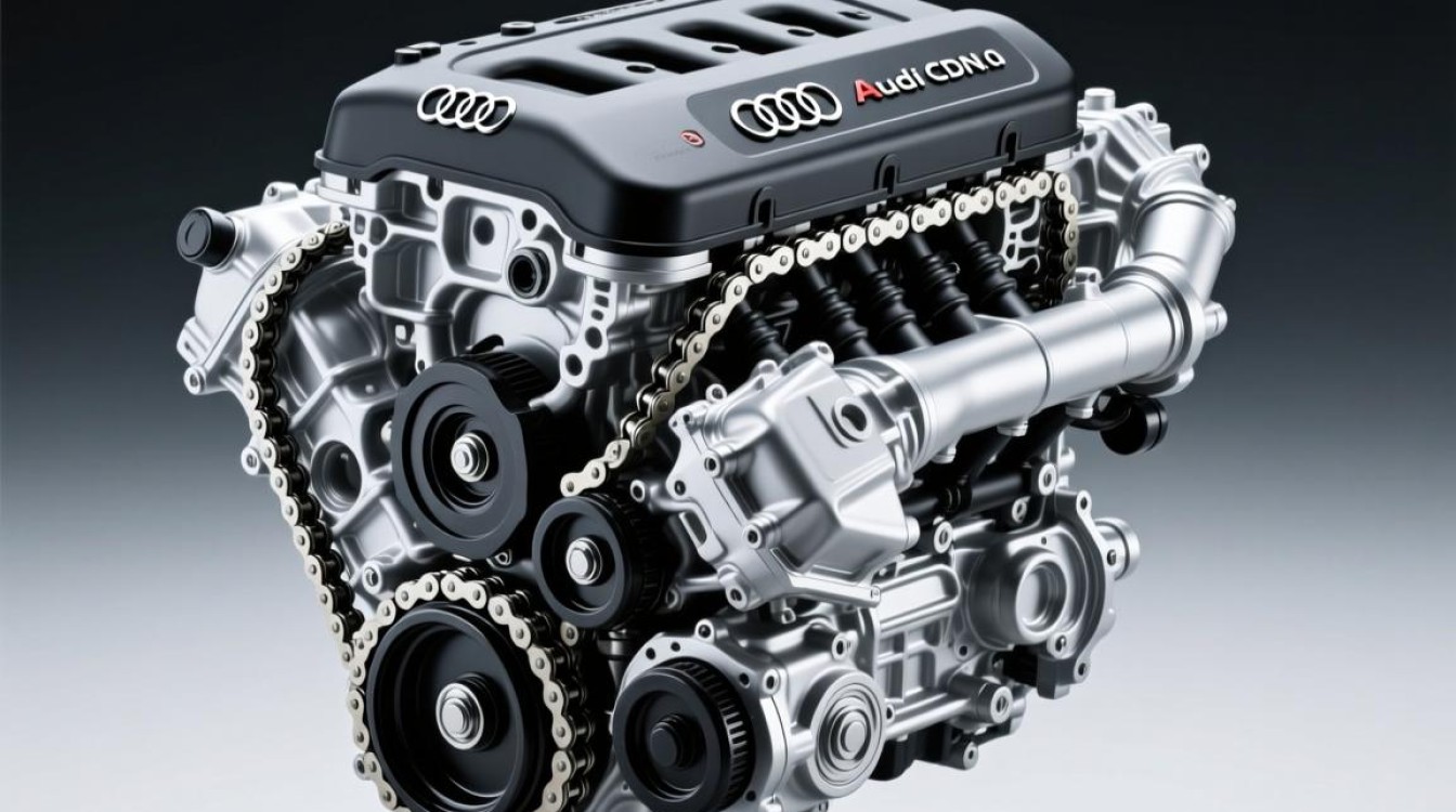 奥迪CDN2.0发动机链条正时图，其工作原理与维护要点有哪些？