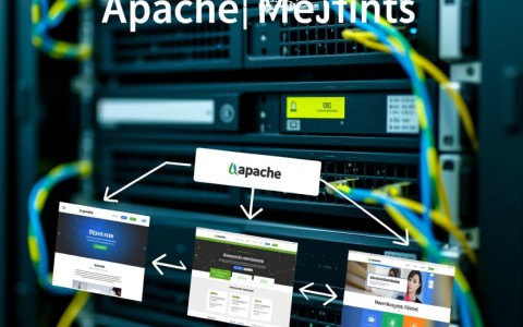 apache配置多站点时如何避免虚拟主机冲突？