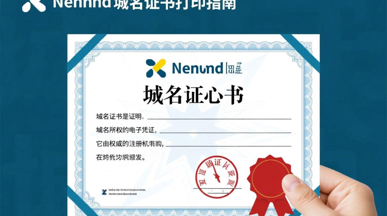 新网域名证书打印具体流程是怎样的？如何操作才能顺利完成？