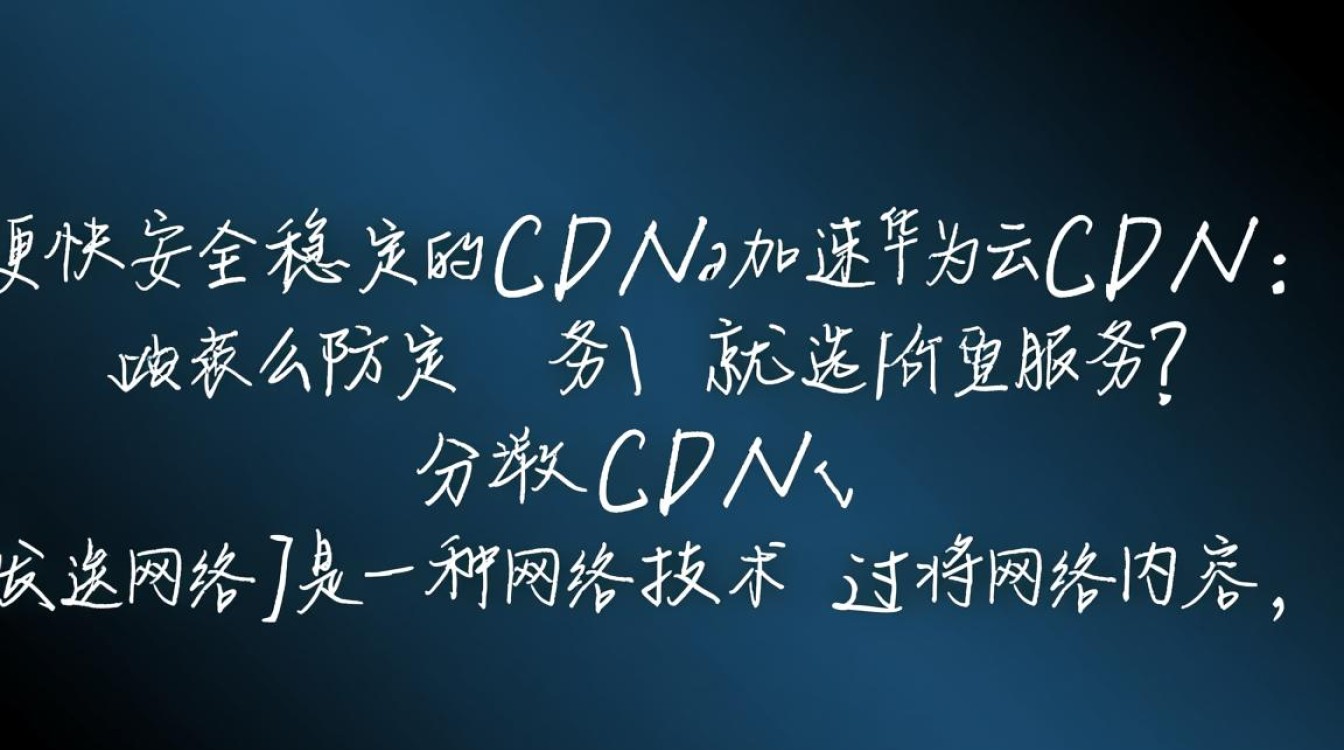 为何华为云CDN成为追求快速稳定CDN加速防御服务的首选？