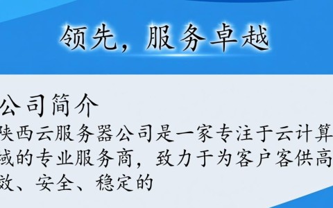 陕西云服务器公司，在竞争激烈的市场中，如何脱颖而出成为行业领军者？