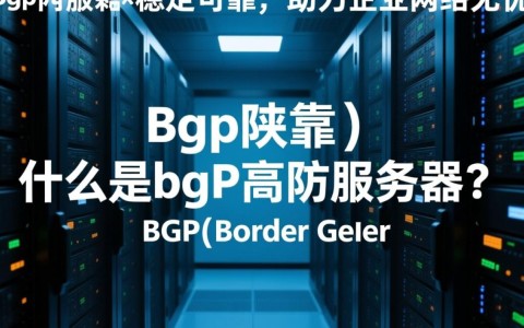 陕西bgp高防服务器为何成为网络安全首选？揭秘其优势与适用场景？