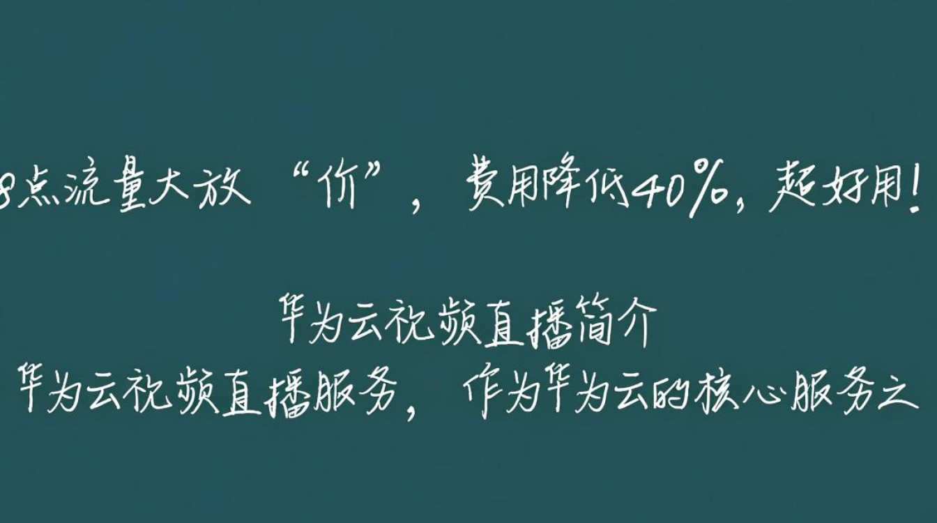 华为云视频直播大流量时段为何费用直降40%？好用效果揭秘！