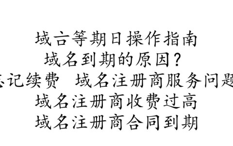 域名到期后，是直接续费还是购买新域名更划算？
