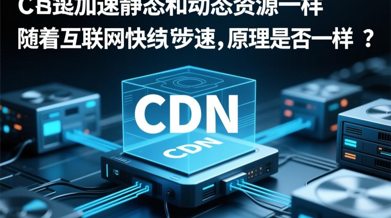 CDN加速静态与动态资源原理究竟有何差异？深入探讨两者的异同点。