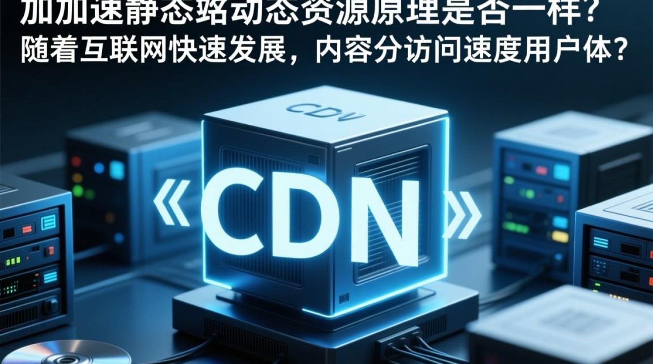 CDN加速静态与动态资源原理究竟有何差异？深入探讨两者的异同点。