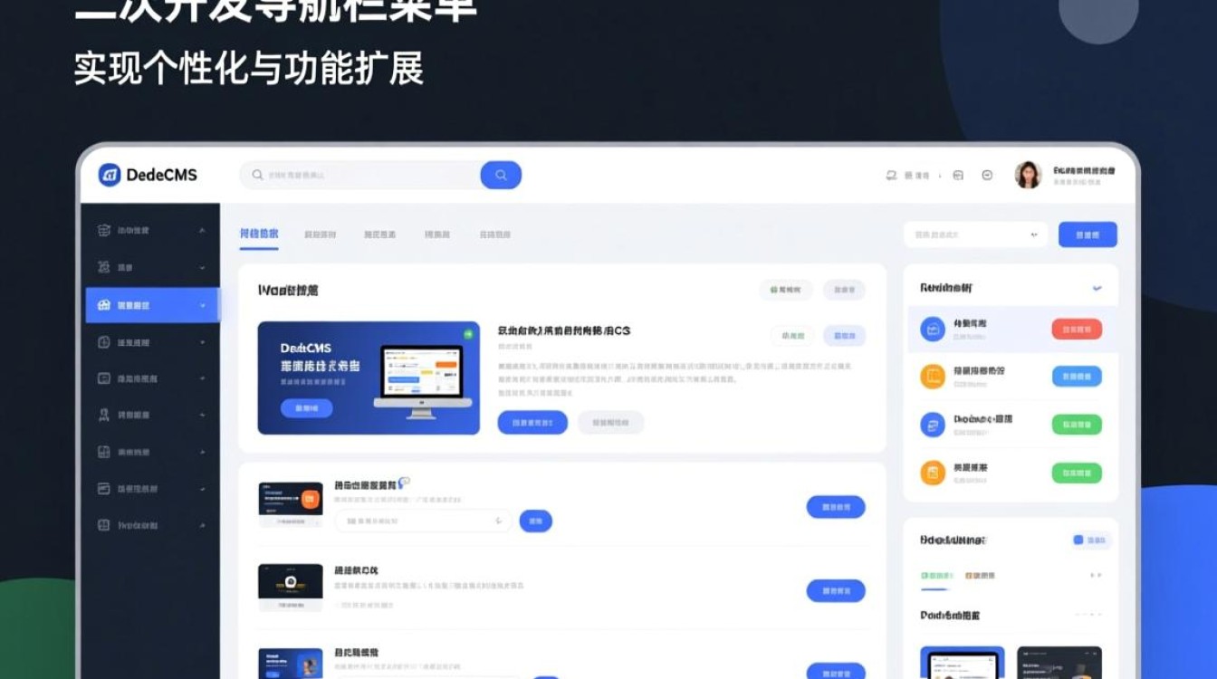 dedecms二次开发如何优化导航栏菜单设计？