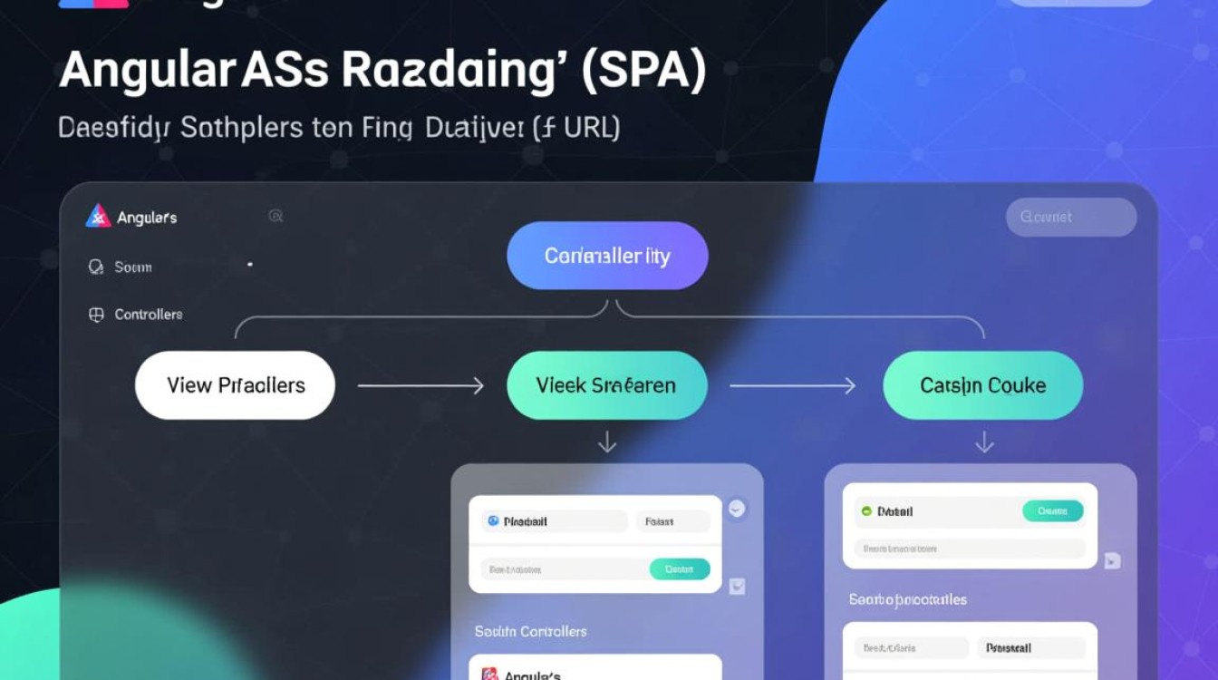 AngularJS路由如何实现单页应用页面切换与状态管理？