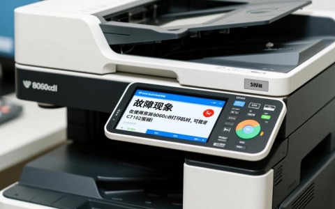 京瓷8060cdn打印机C7102报错,是硬件故障还是软件问题?快速排查指南!