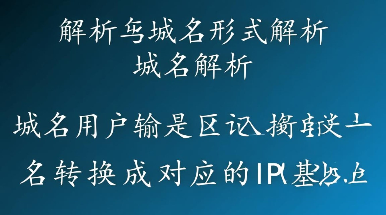 域名解析与域名形式，两者之间有何内在联系及差异？