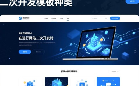 网站二次开发中,有哪些模板种类可供选择与应用?