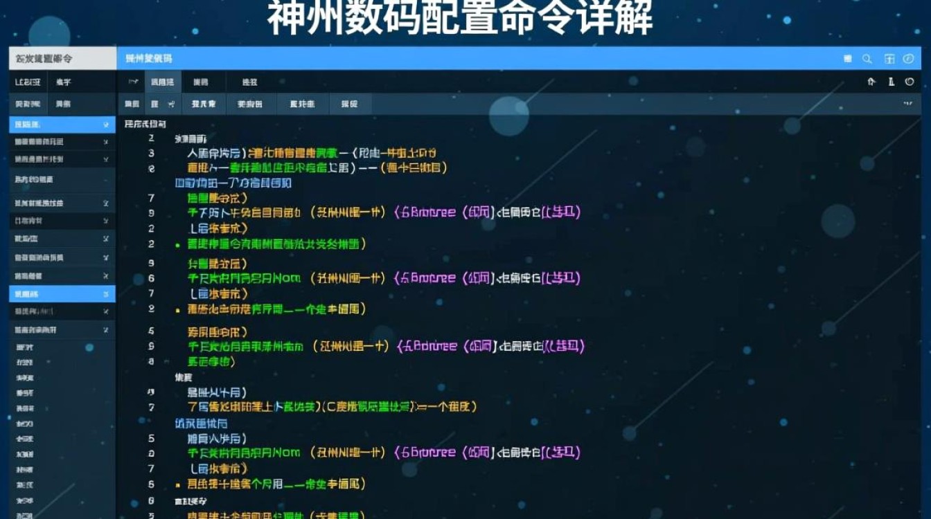 神州数码配置命令详解，是否存在更高效的学习途径？