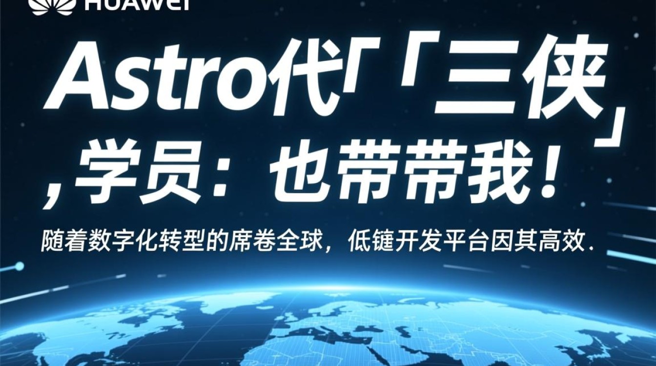 华为云Astro低代码三侠挑战学员，低代码时代，为何不给我一次踢馆机会？