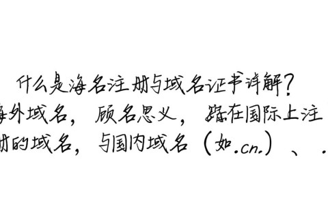 海外域名注册，域名证书究竟有何奥秘？如何确保安全与合规？