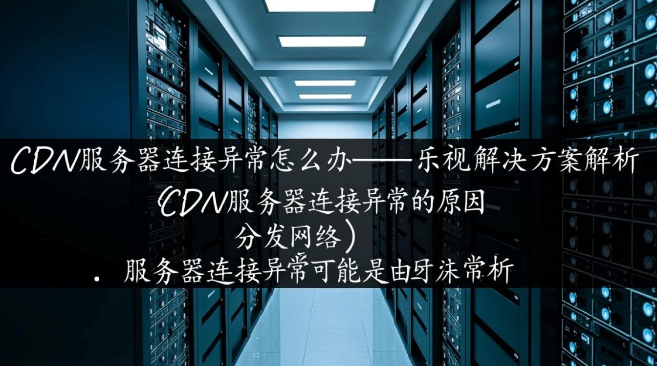 乐视CDN服务器连接故障，紧急应对指南及解决策略？