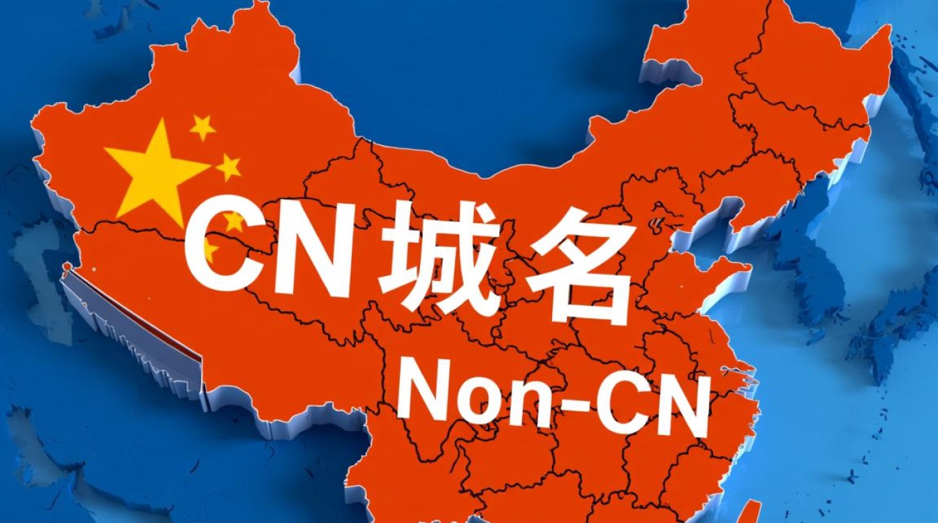 为何cn域名与非cn域名存在显著差异，其背后的原因是什么？