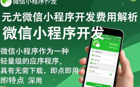 广元微信小程序开发价格是多少?不同功能、规模影响成本?