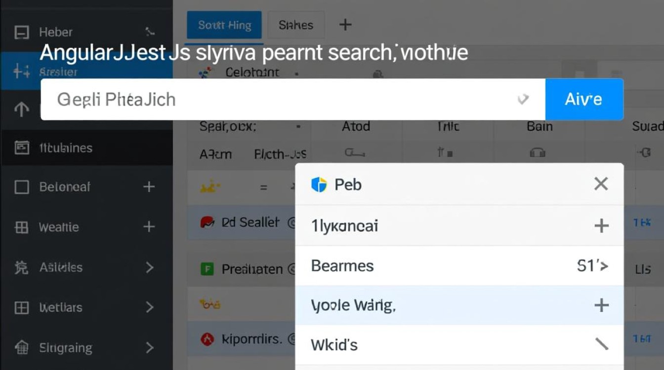 AngularJS如何实现分页与搜索功能的完整代码示例？