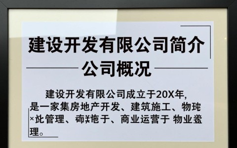 建设开发有限公司简介，这家公司有何特色与亮点，市场表现如何？