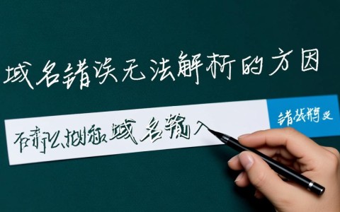 为何域名错误无法解析域名？解析故障排查指南揭秘！