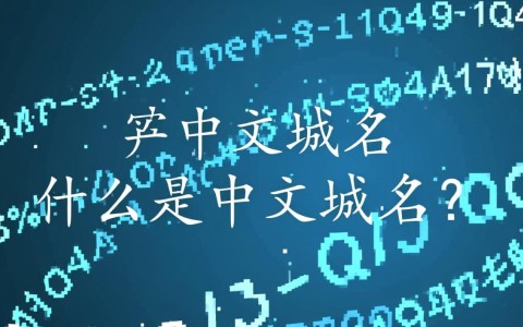 中文域名与英文域名的区别在哪里?中文域名有哪些独特之处?