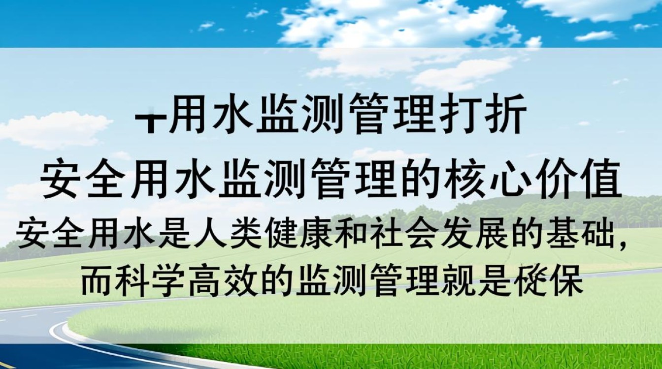 安全用水监测管理打折？如何保障水质安全与监测效果？