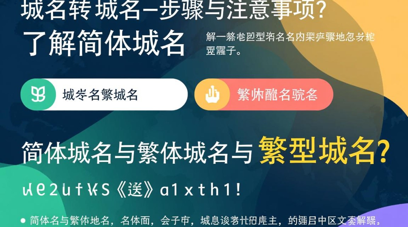 简体域名转繁体域名，转换过程中会遇到哪些挑战与注意事项？