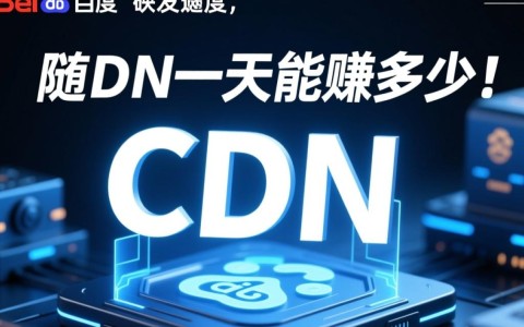 百度CDN一天盈利究竟几何?揭秘其惊人收益之谜!