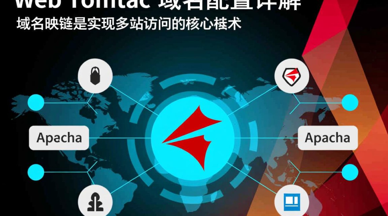 Apache Tomcat如何配置多个域名？虚拟主机怎么设置？