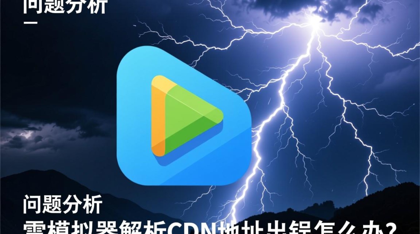 雷电模拟器CDN解析错误解决攻略，如何快速恢复游戏流畅？
