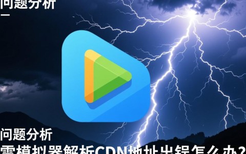 雷电模拟器CDN解析错误解决攻略，如何快速恢复游戏流畅？