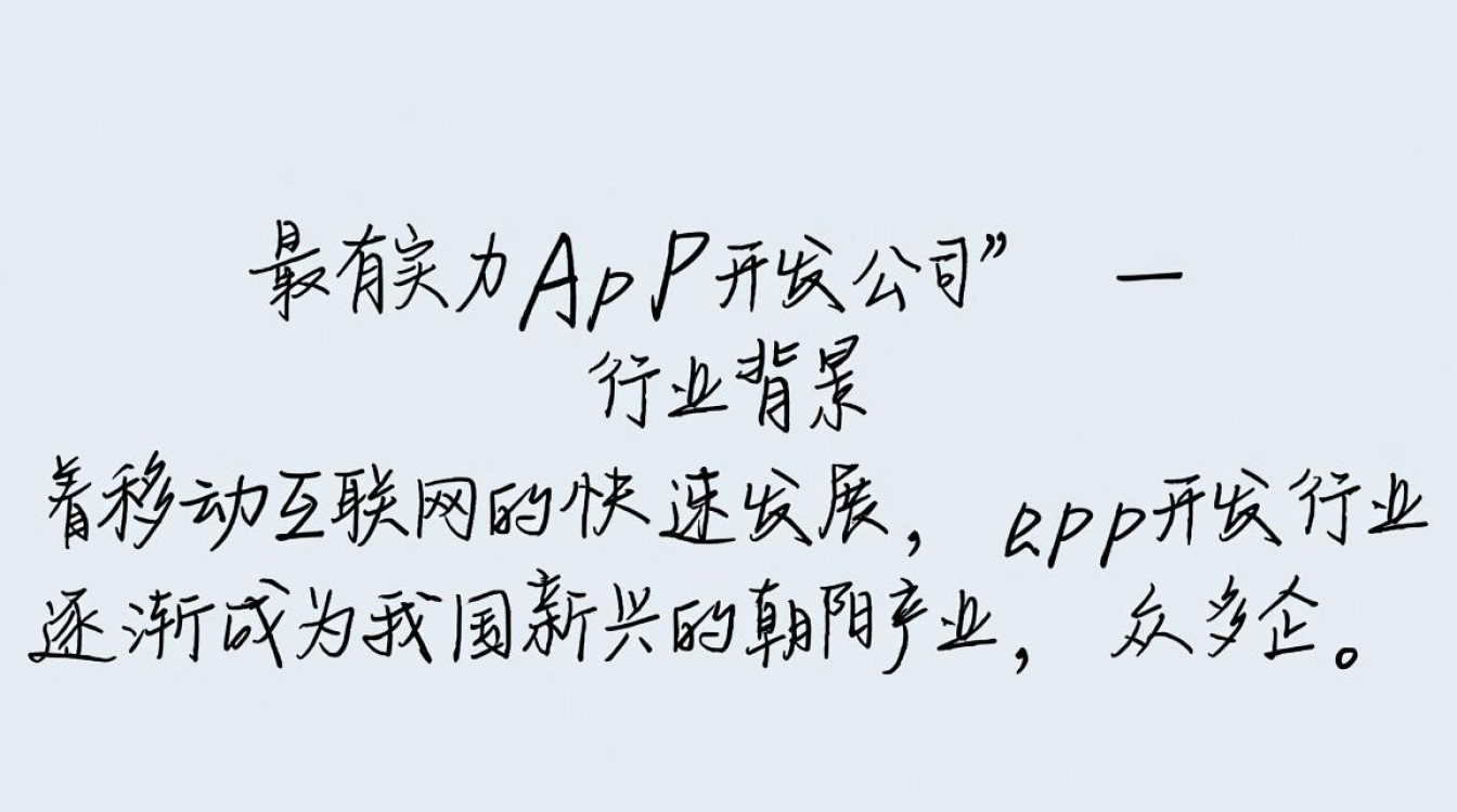 全国最有实力的app开发公司，究竟哪家独领风骚，揭秘行业佼佼者之谜？