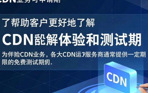 如何确定cdn业务申请测试期和测试环境的适用性及具体流程？