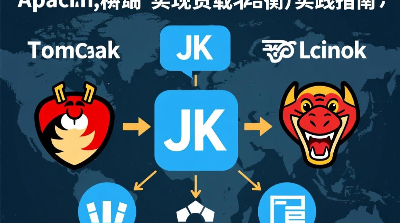 apache tomcat jk负载均衡如何配置实现？