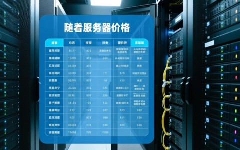 咸阳服务器价格表揭秘,不同配置服务器性价比大比拼,如何选择最合适?