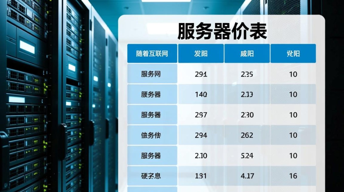 咸阳服务器价格表揭秘，不同配置服务器性价比大比拼，如何选择最合适？