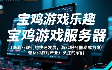 宝鸡游戏服务器，为何成为玩家热议的焦点？