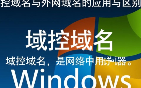 域控域名与外网域名有何区别与联系?