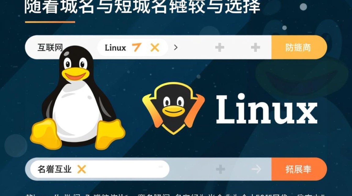 Linux系统下，长域名与短域名有何区别与优劣？选择哪种更合适？