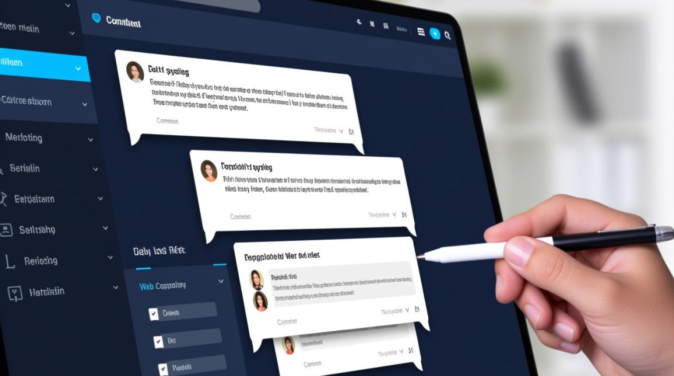 Angular如何实现类似博客的评论嵌套回复数据结构？