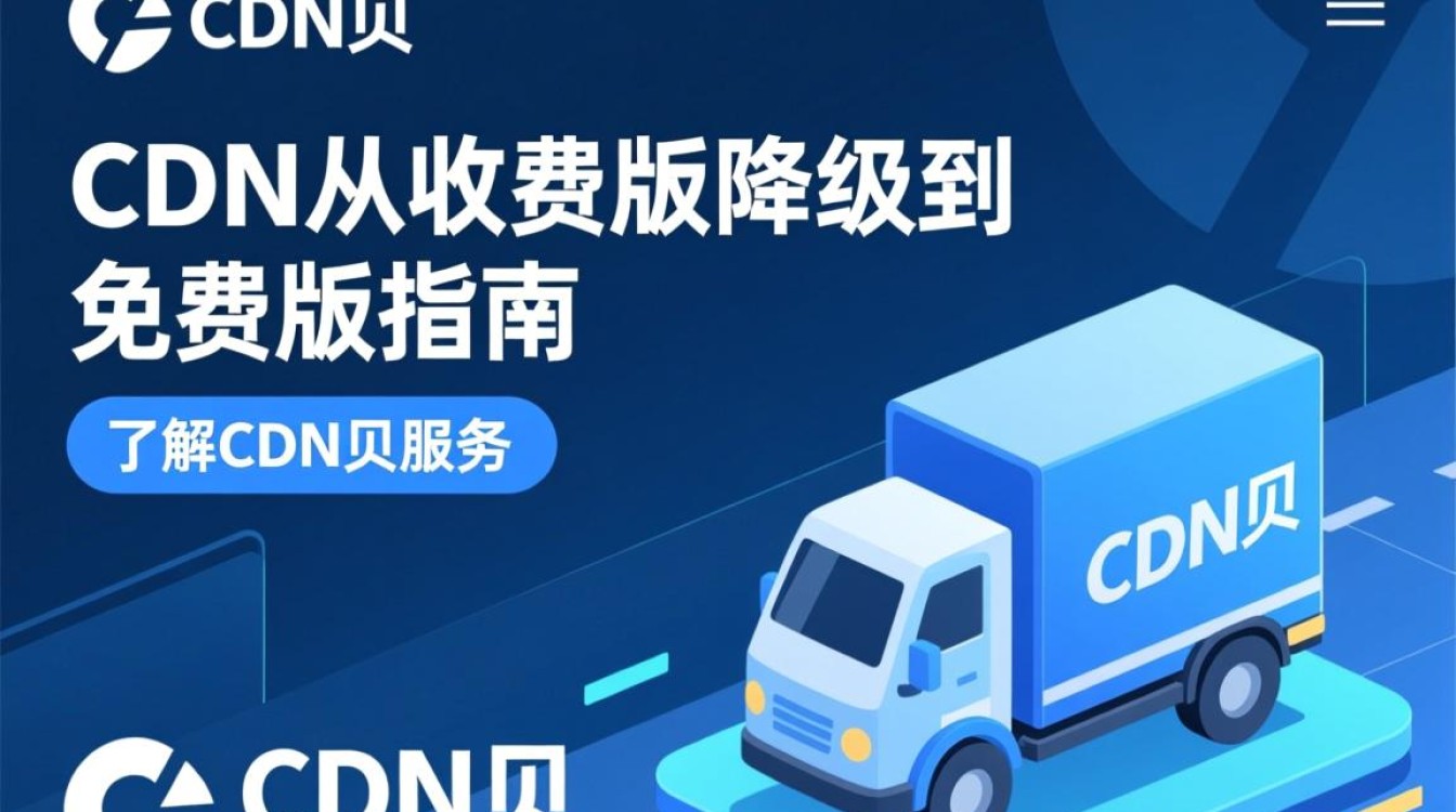 如何将CDN贝的付费版顺利降级为免费使用版本？