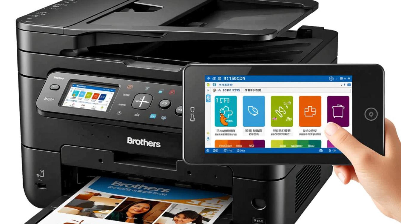 为何我的兄弟打印机HL3150CDN无法正确设置显示中文？解决方法是什么？