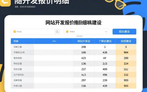 网站开发报价明细表，其中费用构成是否合理？如何确保性价比最高？